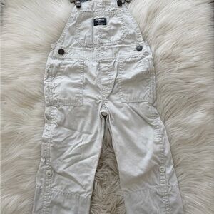 OshKosh B'gosh Light Gray Overalls